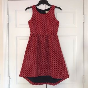 Anthropologie Lili Wang Geojacquard Dress